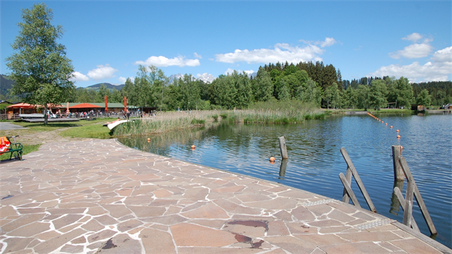 Foto für Schwarzsee: Vergrößerter Bereich für gratis Früh- und Abendschwimmen